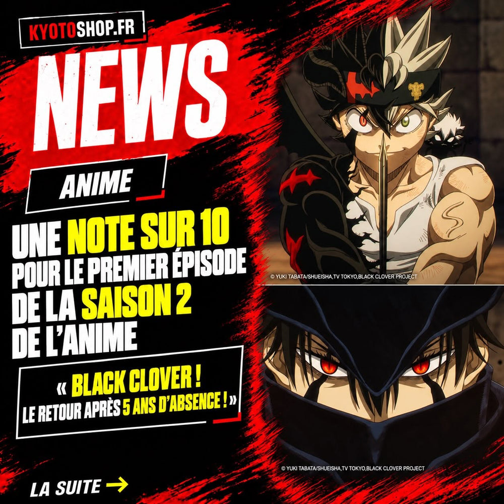 Black Clover saison 2 : Asta fait son grand retour après cinq ans d'absence