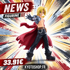 Fullmetal Alchemist : Edward Elric rejoint la gamme Grandista avec une figurine de 25 cm