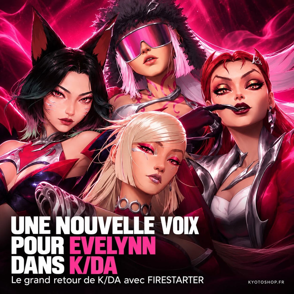 K/DA : Sophie Powers remplace Madison Beer pour la voix d'Evelynn dans FIRESTARTER