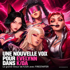 K/DA : Sophie Powers remplace Madison Beer pour la voix d'Evelynn dans FIRESTARTER