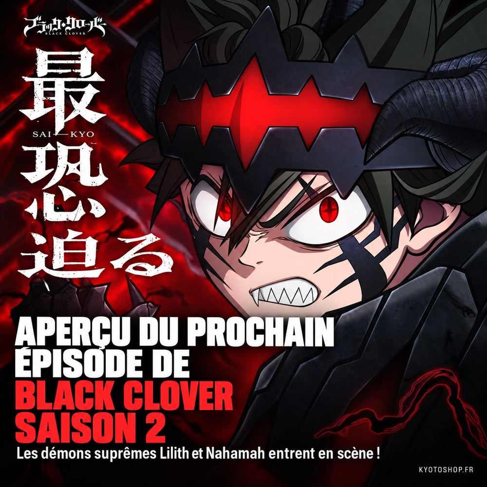 Black Clover saison 2 : Asta dévoile son Union démoniaque face à Lilith et Nahamah