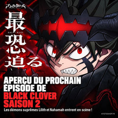 Black Clover saison 2 : Asta dévoile son Union démoniaque face à Lilith et Nahamah