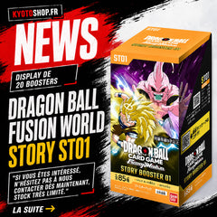 DRAGON BALL FUSION WORLD STORY BOOSTER 01 – ST01