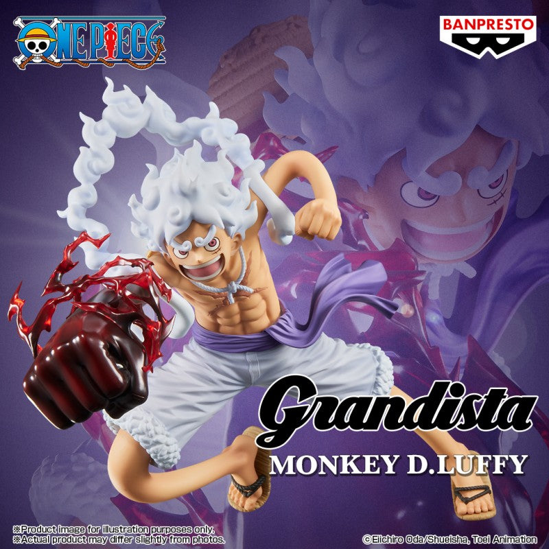One Piece Grandista Figurine Monkey D Luffy GEAR5-II SPECIAL EDITION