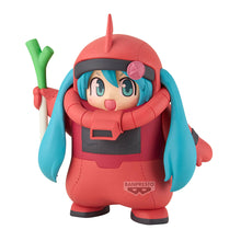Gundam 45th Anniversary × Hatsune Miku Figurine Charzaku Gurumi - Hatsune Miku Ver