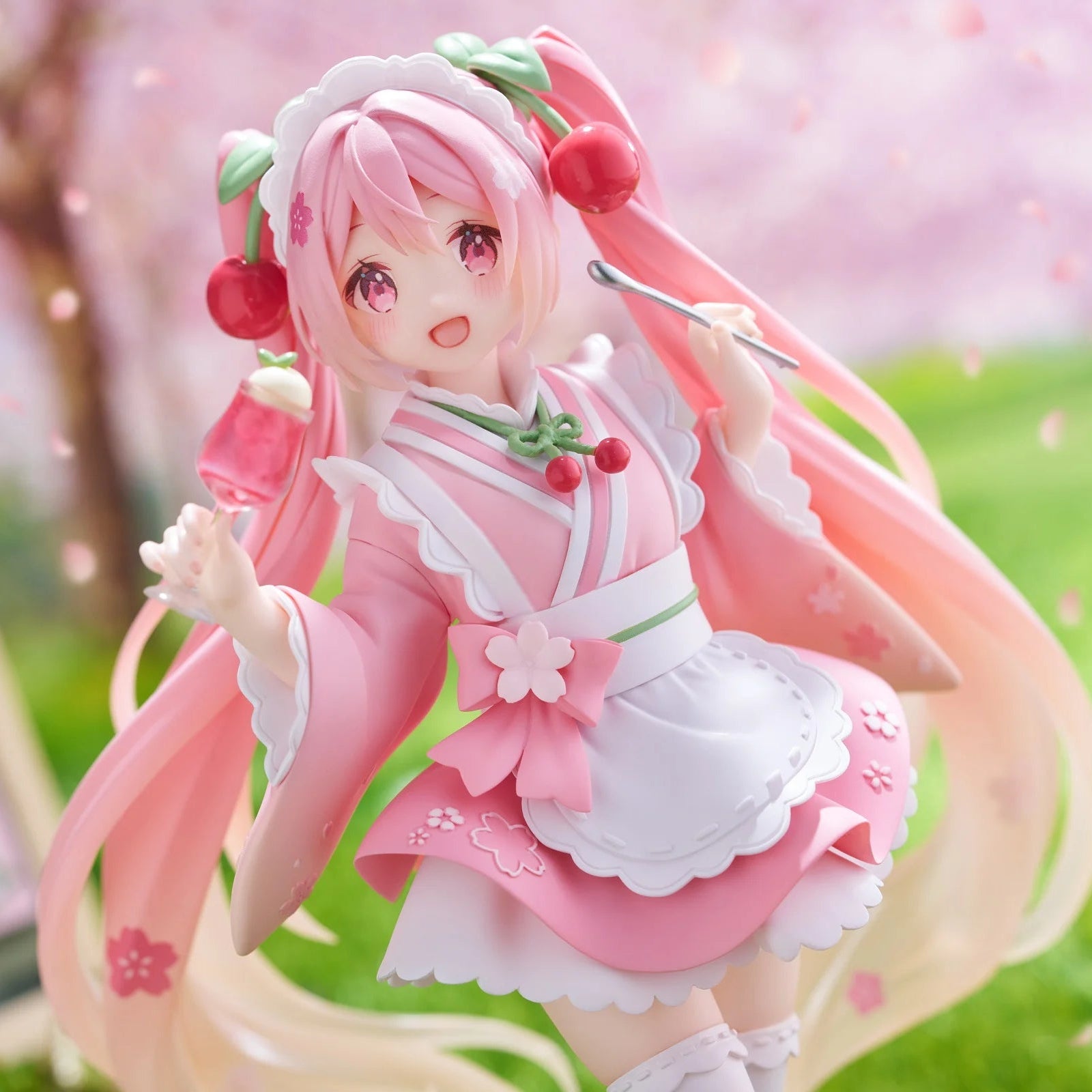 Sakura Miku - Coreful Figurine Newly Drawn Japanese-style Cafe ver.