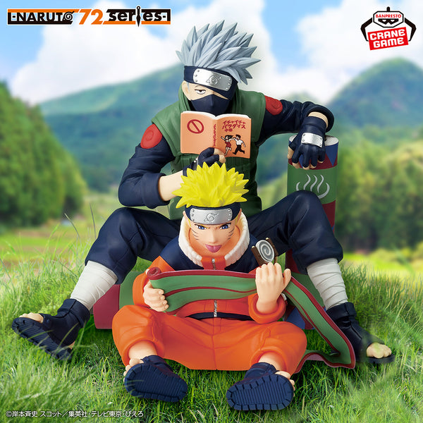 NARUTO 72 series- 03 Figurine Naruto Uzumaki & Kakashi Hatake