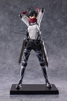 Attack on Titan The Final Season figurine PVC Oshi Works Mikasa Ackerman The Final Season Ver
