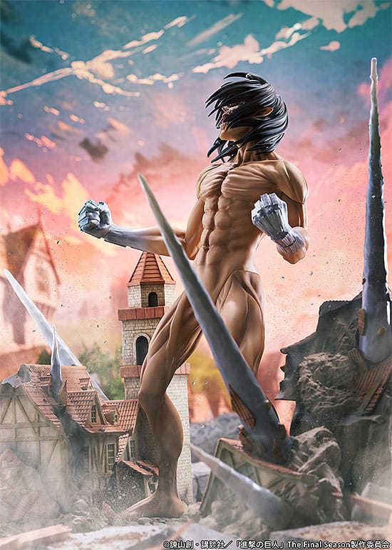 Attack on Titan statuette PVC Eren Jaeger: Attack Titan Ver. - Judgment