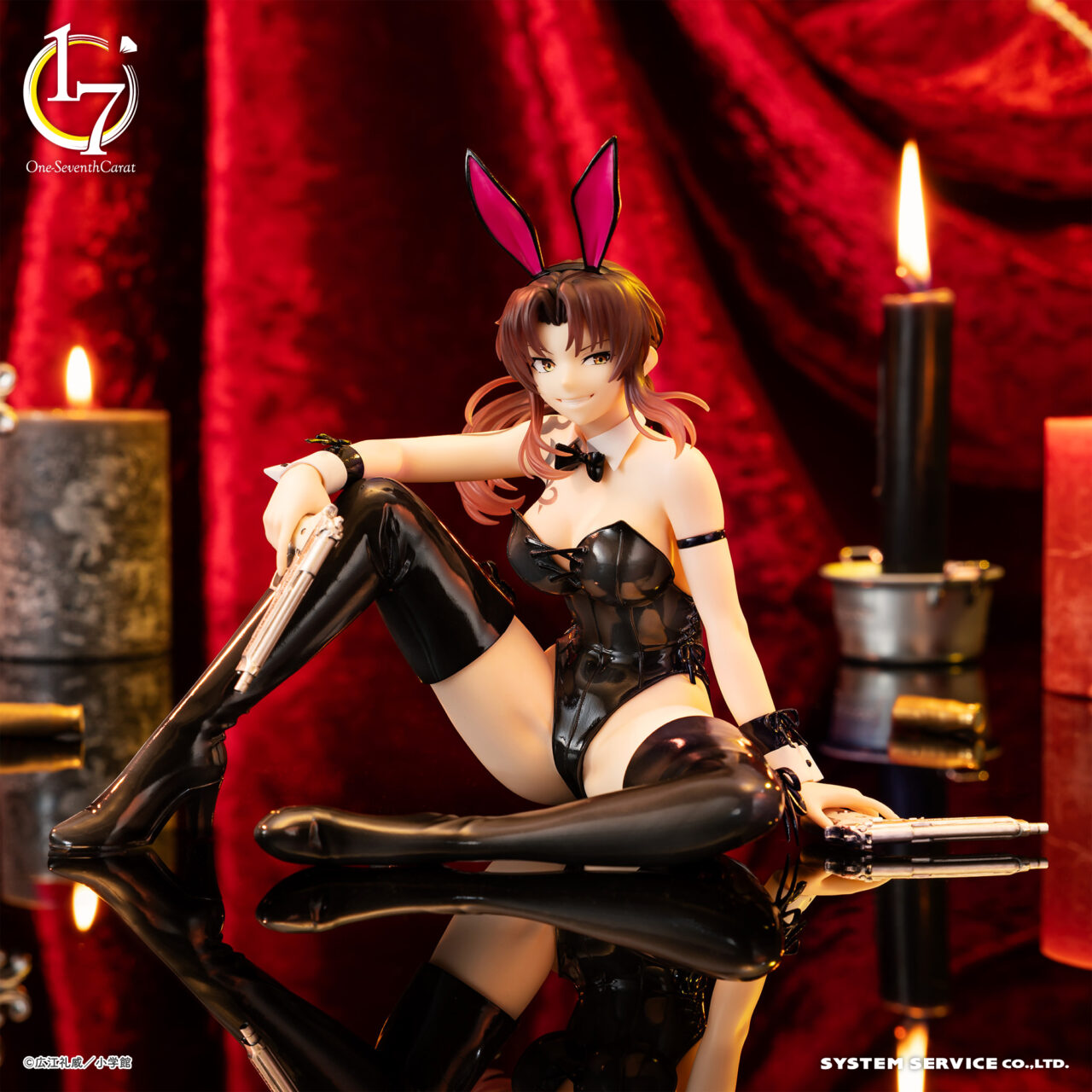 BLACK LAGOON - One Seventh Carat Figurine Levi Bunny Ver