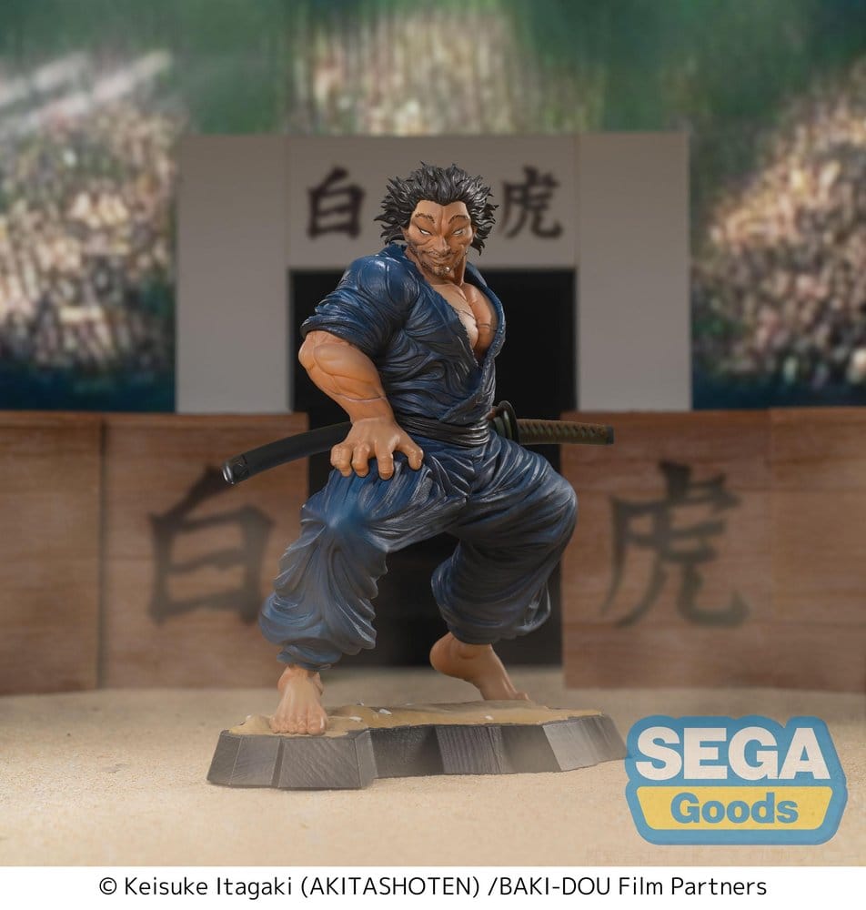 Baki-Dou figurine PVC Luminasta Musashi Miyamoto