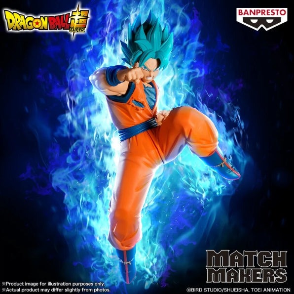 Dragon Ball Super - MATCH MAKERS Figurine Son Goku VS Black Goku Rosé