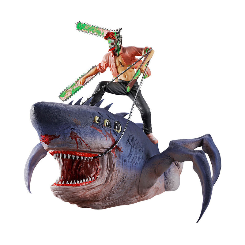 Chainsaw Man The Movie Second Figurine Chainsaw Man & Beam Ichibansho