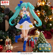Character Vocal Series 01: Hatsune Miku figurine PVC High Premium Hatsune Miku Sapphire Christmas Ver