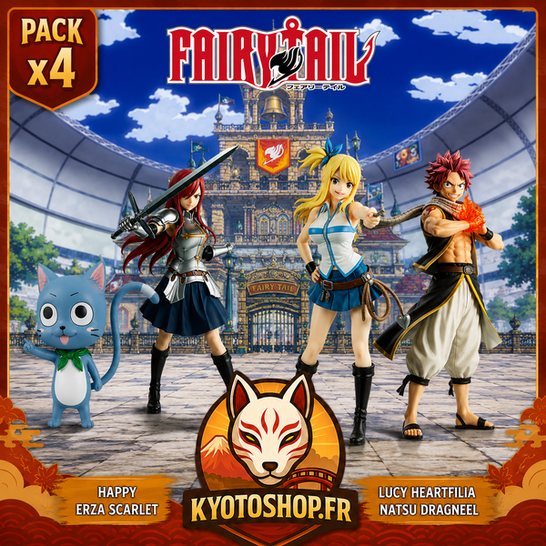 Pack Fairy Tail 20th Anniversary Figurine Ichibansho (4)