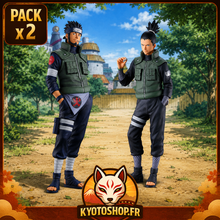 Naruto Shippuden Figurine Shikamaru Nara & Asuma Arc Hidan - Kakuzu Ichibansho PACK