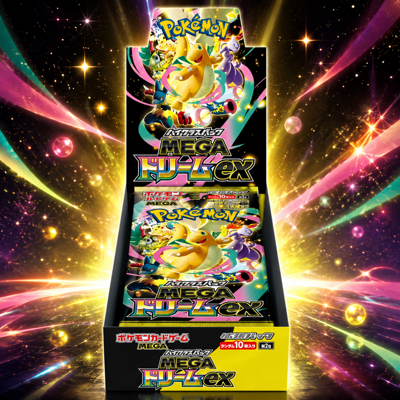 Display Cartes Pokémon M2A Mega Dream ex BOX - Edition Japonaise