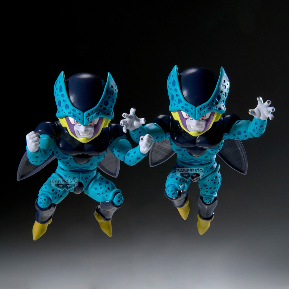 Dragon Ball Z Match Makers Figurine Cell Jr VS Super Saiyan 2 Son Gohan