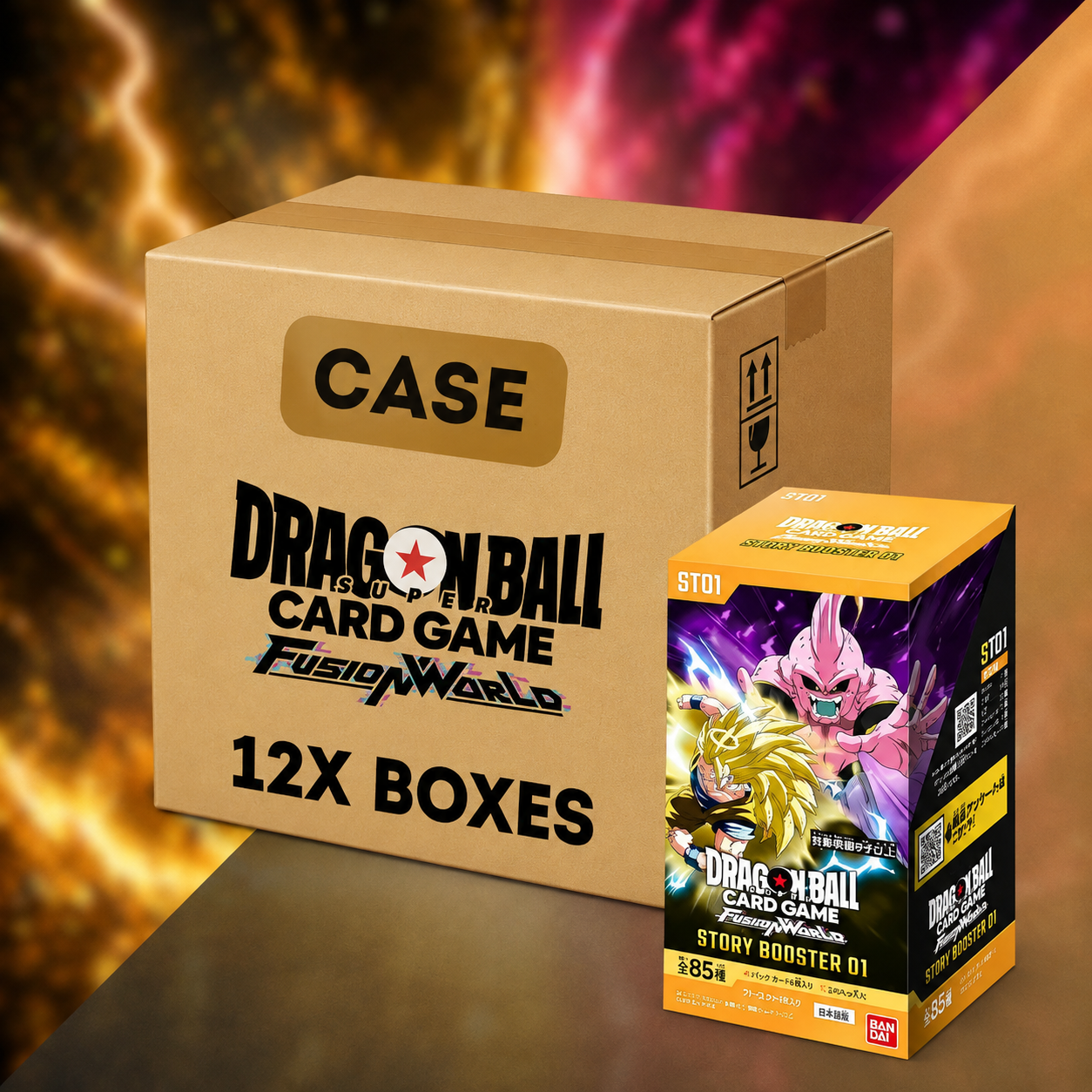 Dragon Ball Fusion World Story 01 (ST01) | Édition Japonaise CASE x12 BOX
