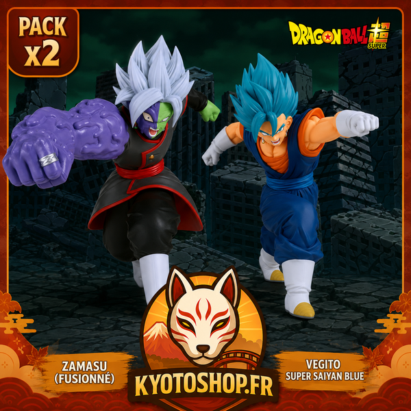 Dragon Ball Super Match Makers Figurine Fusion Zamasu VS Vegito (vegeto) (Pack)