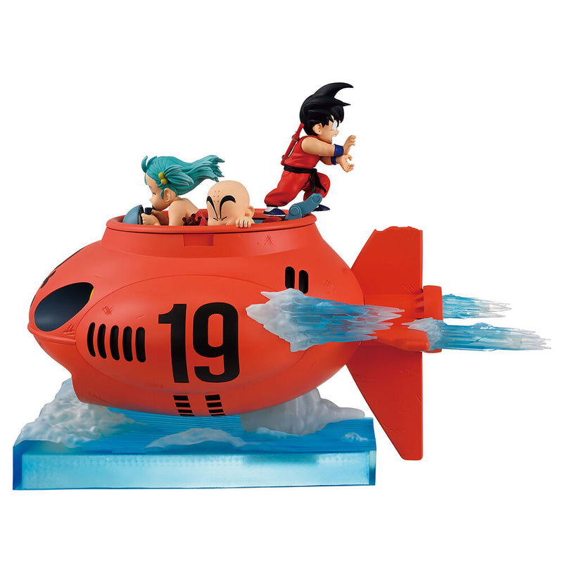 Dragon Ball VS Red Ribbon Army Figurine Bulma & Krillin Ichibansho