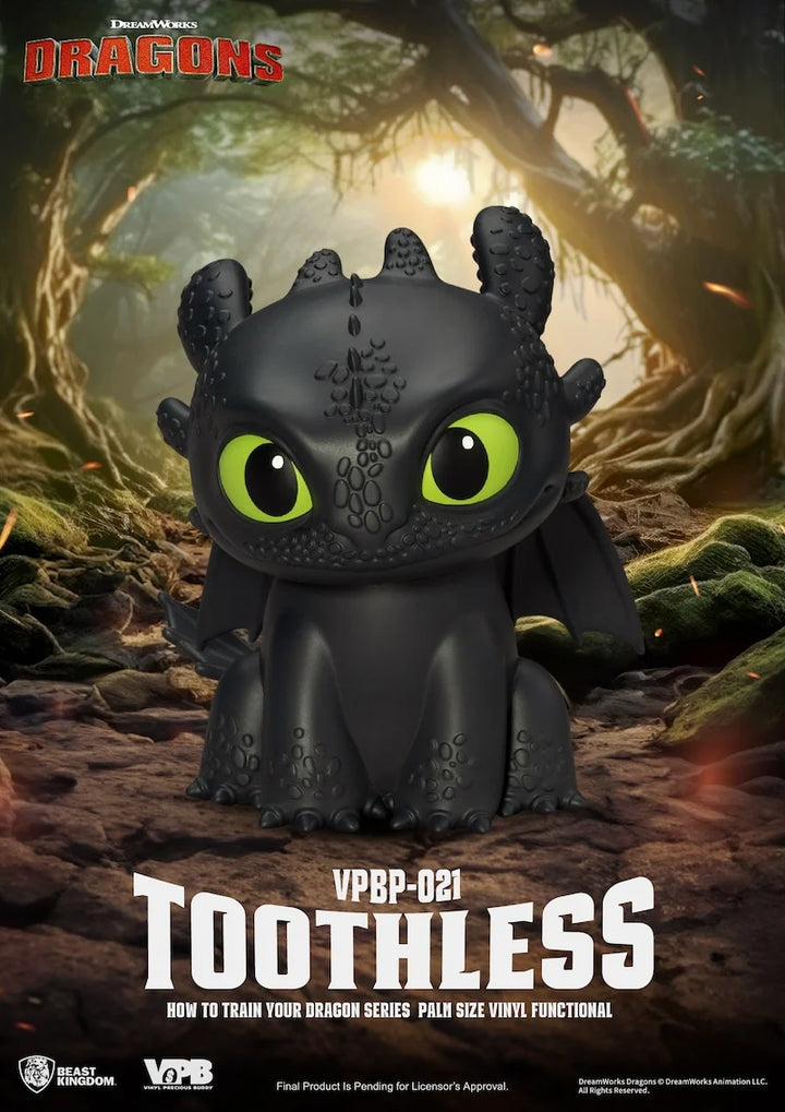 DRAGON - Krokmou - Tirelire Vinyl Figure 12cm