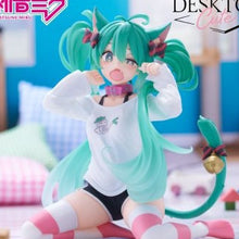 Hatsune Miku Desktop Cute Figurine ~ Cat Ear T-Shirt ver