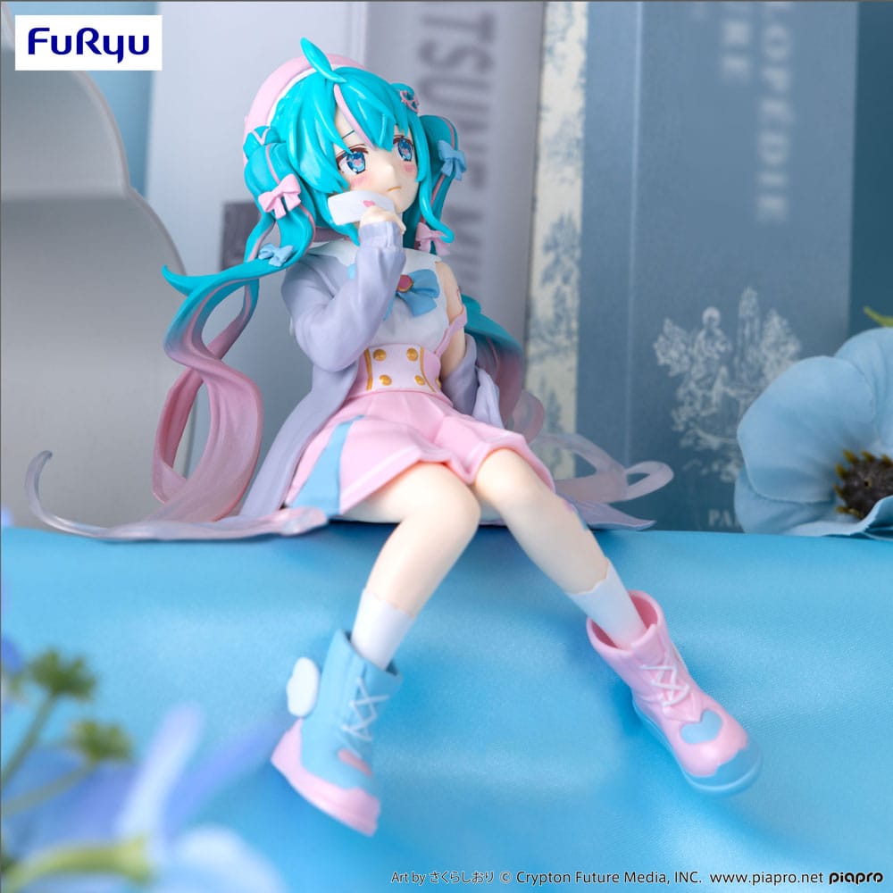 Hatsune Miku statuette PVC Noodle Stopper Love Sailor Grey Color Ver