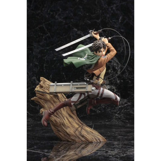 L'attaque des titans - Figurine de Eren Yeager - ARTFXJ Kotobukiya