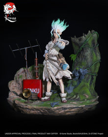 Dr Stone - Senku Ishigami Kitsune Statue