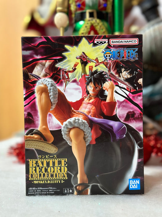 One Piece - Figurine Monkey D Luffy  - Battle Record Collection (Boîte légèrement endommagée)