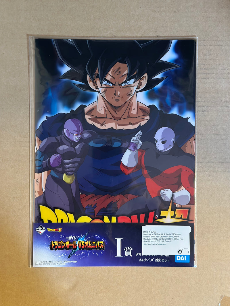 Dragon Ball Super - Ichiban Kuji Clear Poster Lot (I)