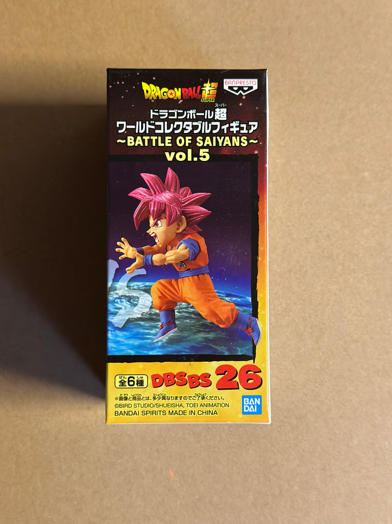 Dragon Ball Super - WCF Figurine Son Goku Super Saiyan God Vol.5