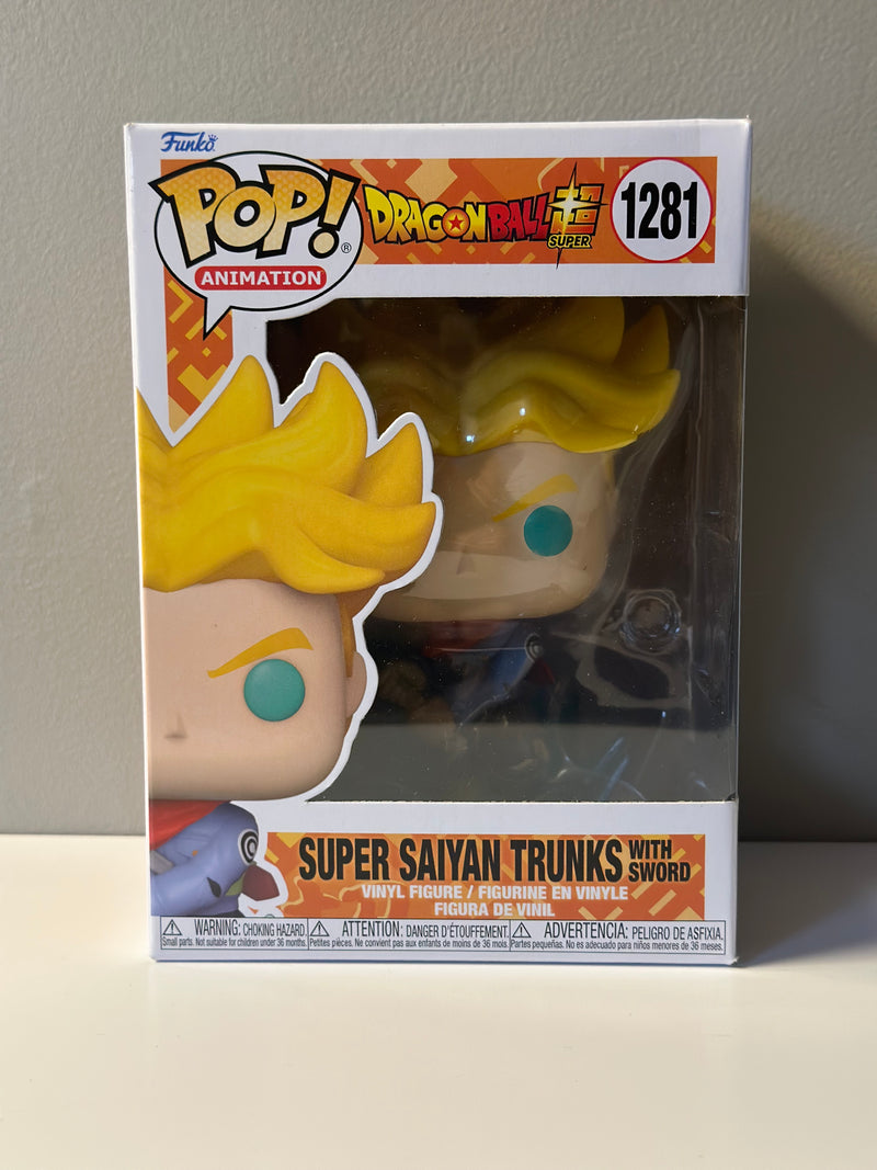 Dragon Ball Super Figurine POP! Animation Vinyl Trunks Super Saiyan