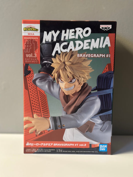 My Hero Academia - Figurine Katsuki Bakugo - BraveGraph #1