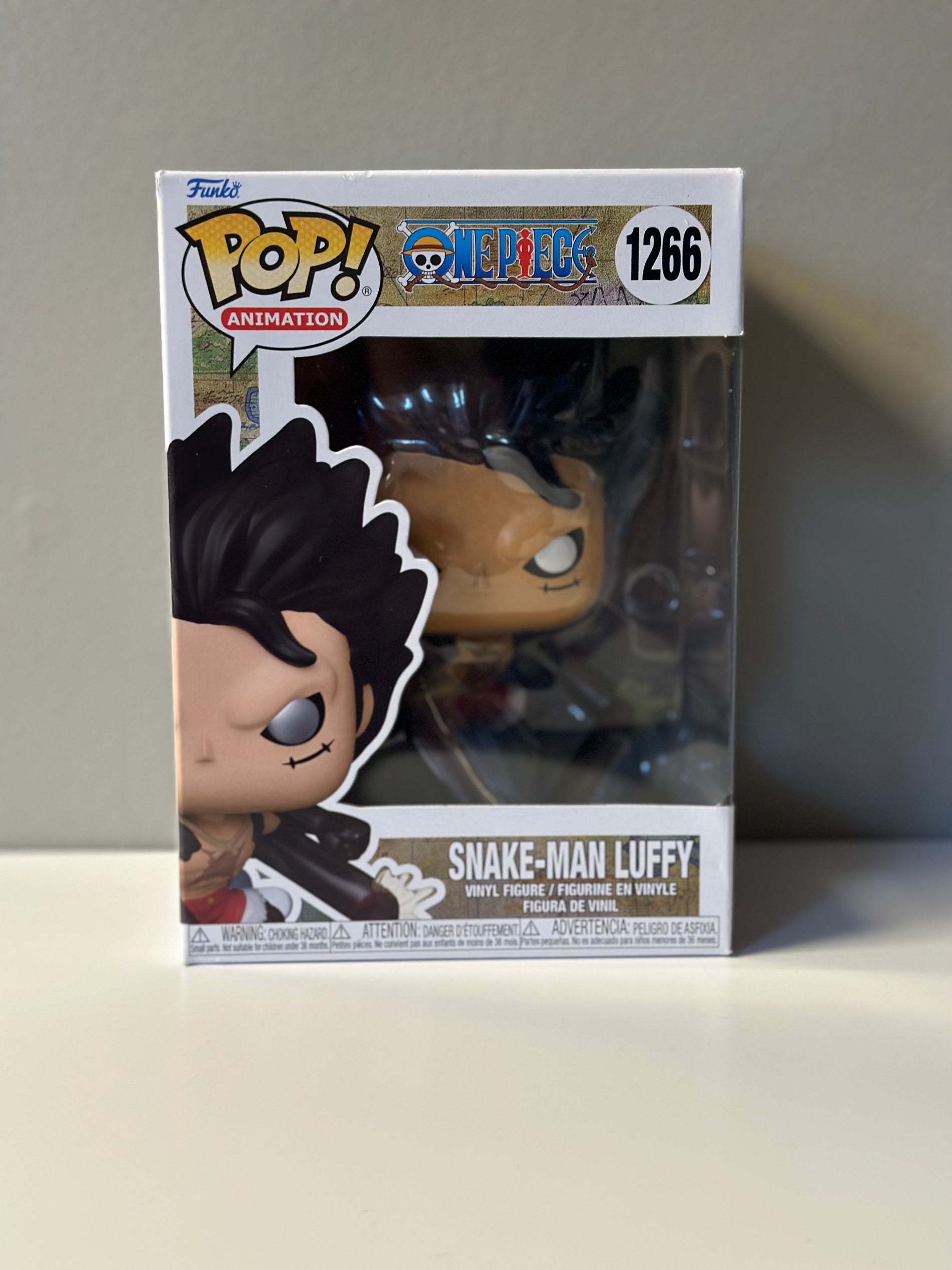One Piece Figurine POP! Animation Vinyl Monkey D Luffy (Snake-Man)
