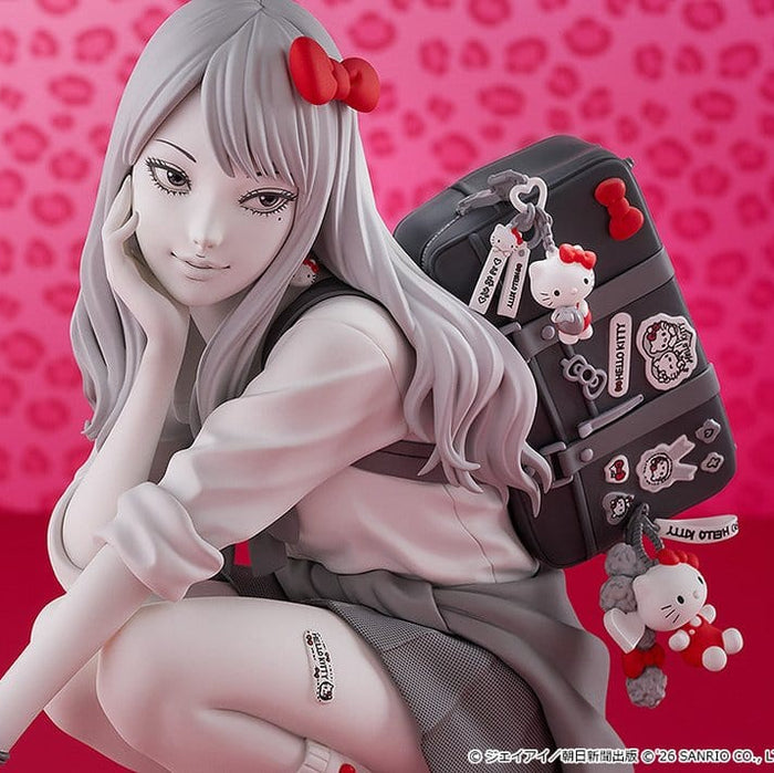 Junji Ito figurine PVC Gyaru Tomie x Hello Kitty