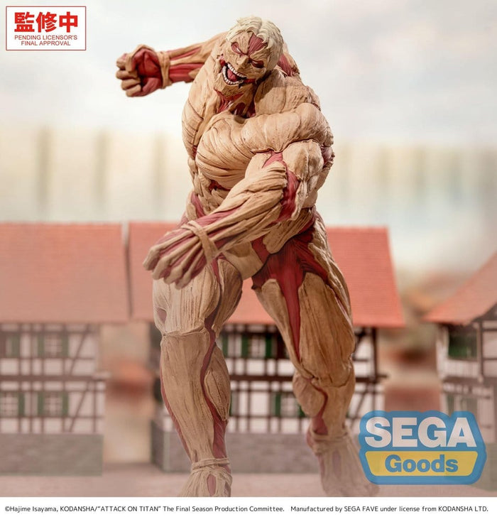 L'Attaque des Titans GigantiX figurine PVC Reiner Braun Armored Titan Ver