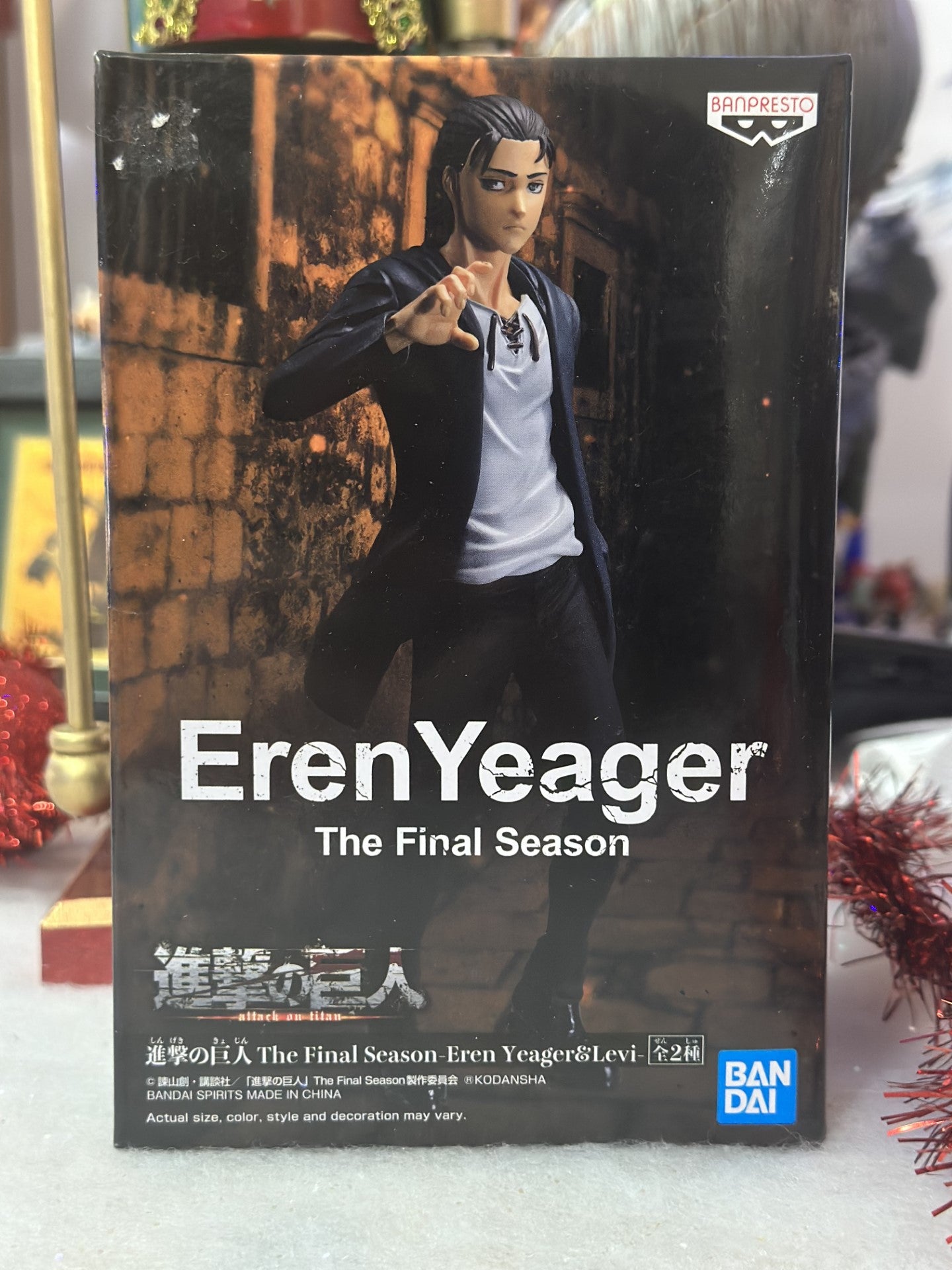 L'attaque des titans - Figurine de Eren Yeager - The Final Season