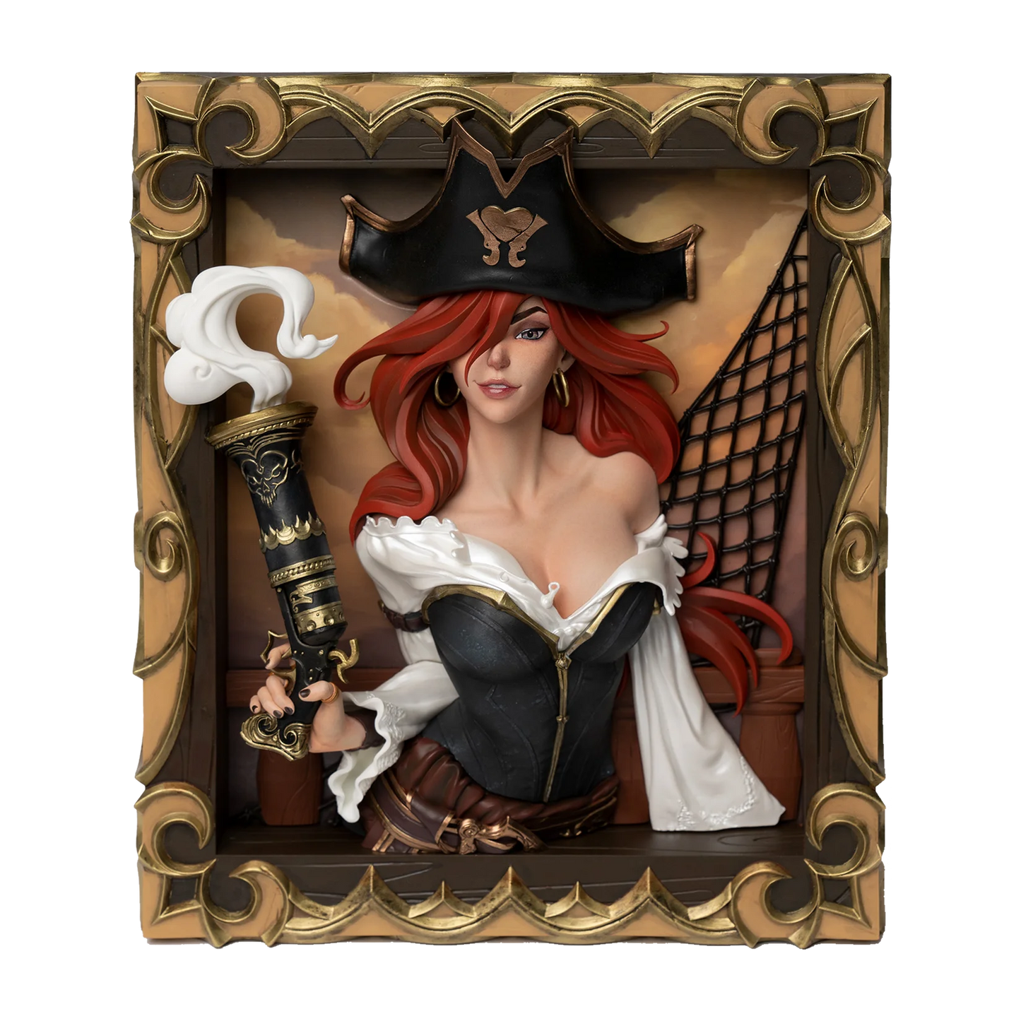 League Of Legends - Cadre 3D The Bounty Hunter Miss Fortune