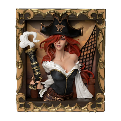 League Of Legends - Cadre 3D The Bounty Hunter Miss Fortune