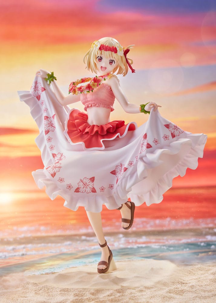 Lycoris Recoil statuette PVC 1/7 Chisato Nishikigi Hawaii Ver