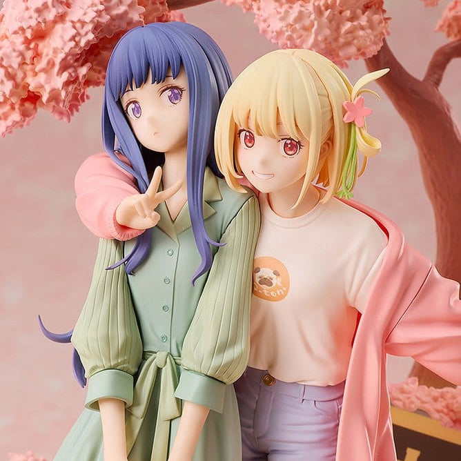 Lycoris Recoil pack 2 figurines PVC Chisato Nishikigi & Takina Inoue Spring Ver