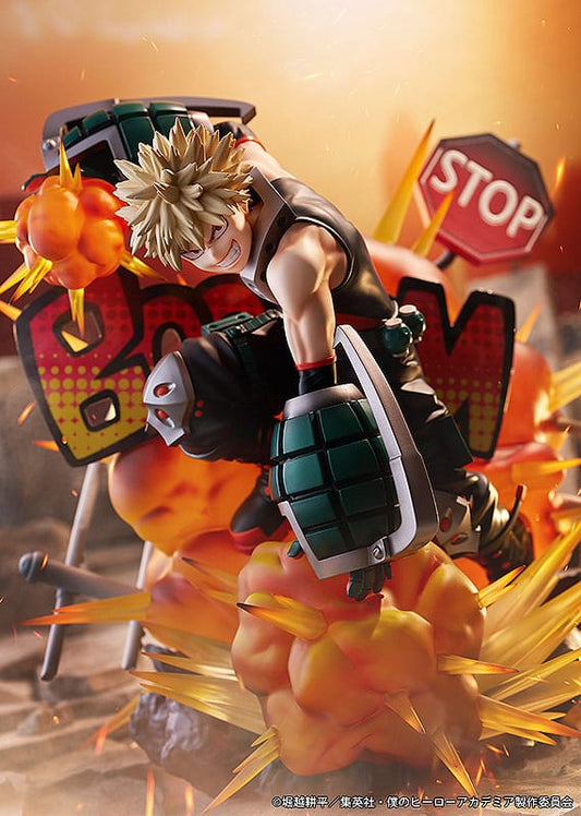 My Hero Academia statuette PVC 1/7 Katsuki Bakugo: Great Explosion Murder God Dynamight