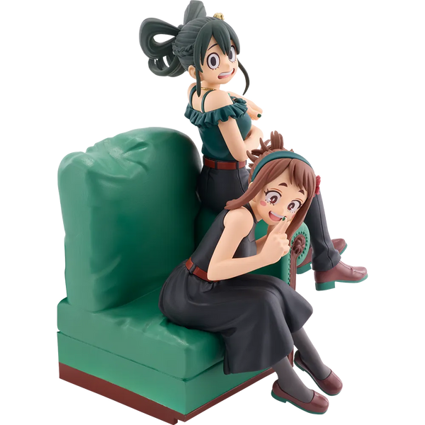My Hero Academia – Figurine Tsuyu Asui & Ochako Uraraka 10th Anniversary