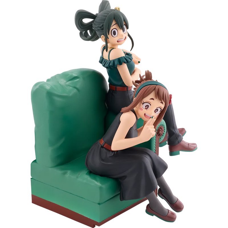 My Hero Academia – Figurine Tsuyu Asui & Ochako Uraraka 10th Anniversary