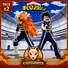 My Hero Academia The Amazing Heroes Figurine Shoto Todoroki & Izuku Midoriya Sports Festival ver (PACK)