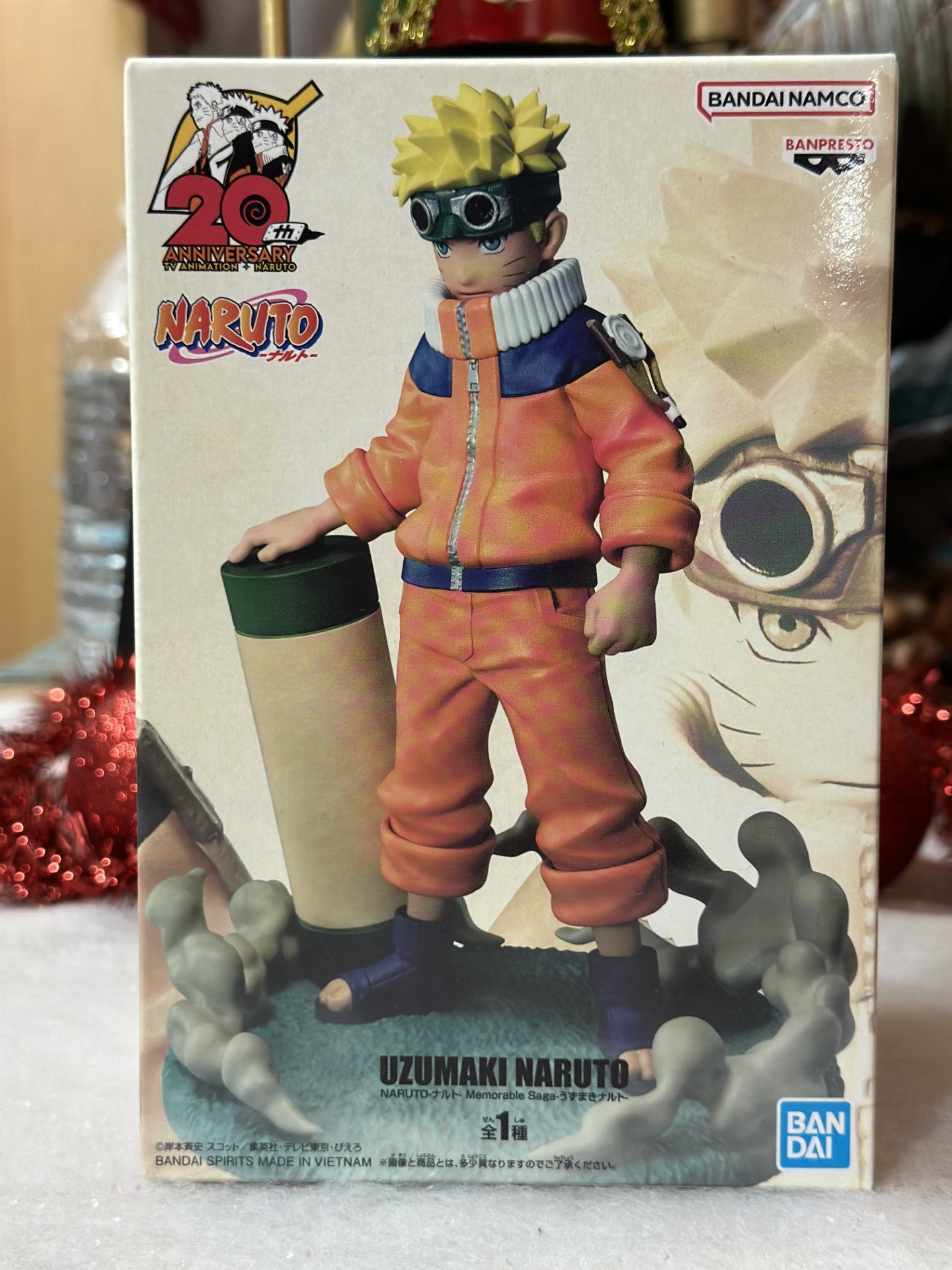 Naruto  - Figurine Naruto Uzumaki - Tv Animation 20th Anniversary - Memorable Saga