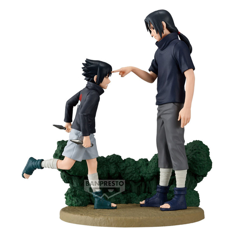 Naruto Shippuden Memorable Saga Figurine Sasuke Uchiha & Itachi Uchiha
