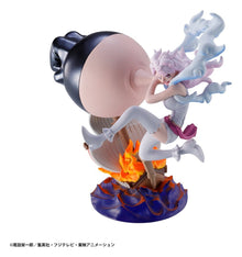 One Piece Blind Box présentoir figurines mini Petitrama series LOGBOX RE BIRTH Ver. Egghead 02